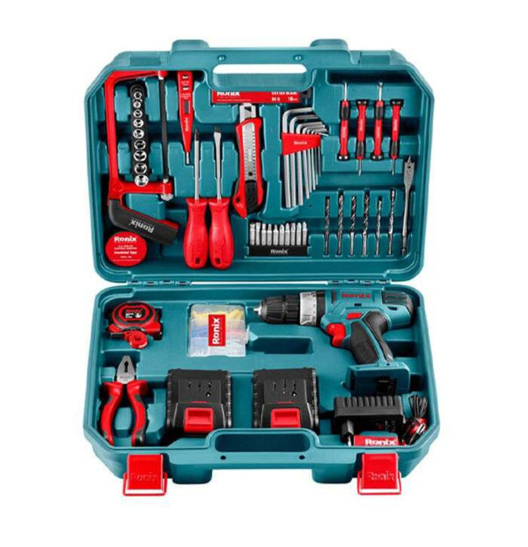 کیت دریل شارژی رونیکسrs-8018