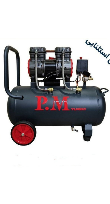 کمپرسور پمپ باد 30 لیتری بی صدا پیام PM مدل TM30
