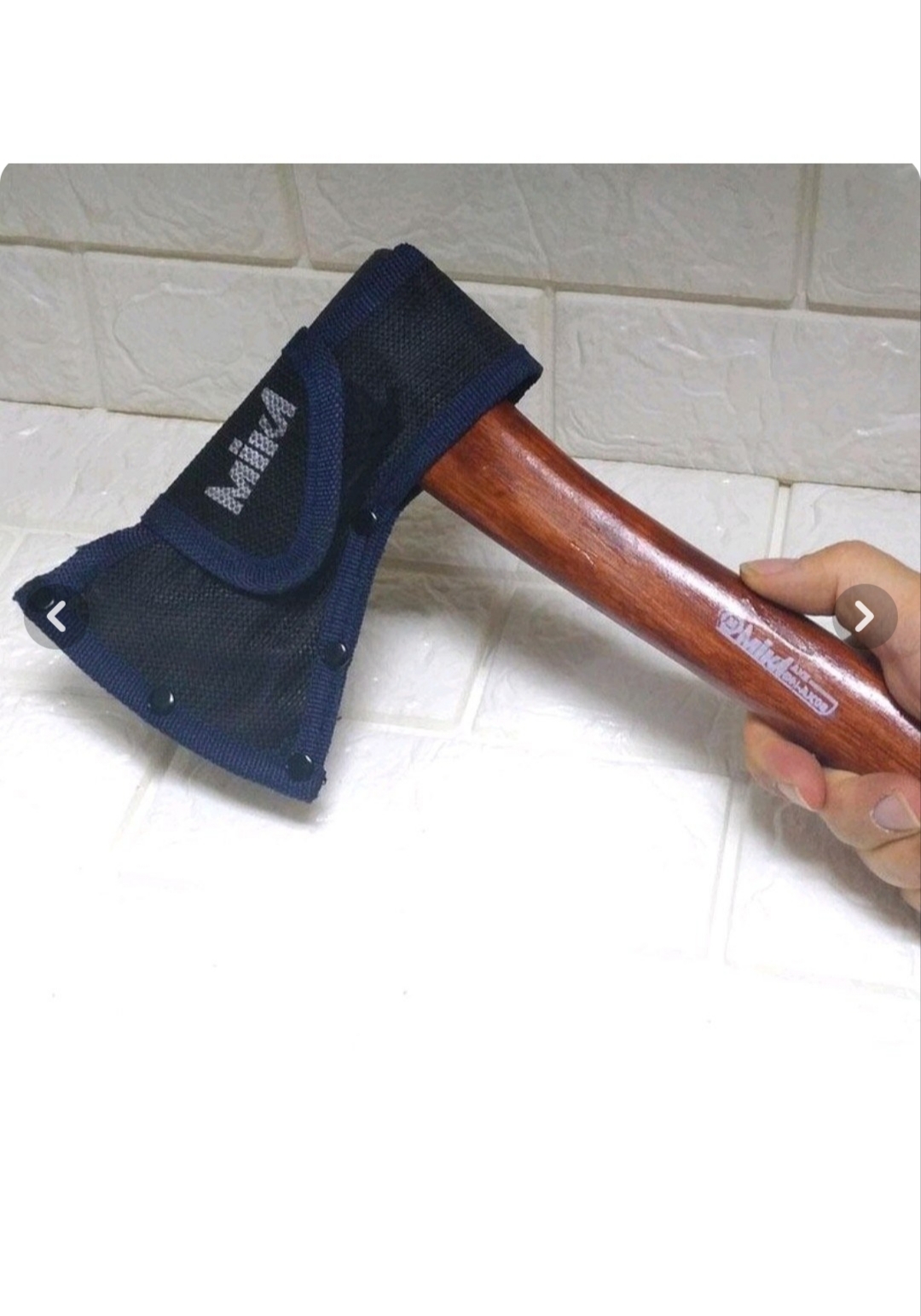 تبر میکا مدل DH-AX08 وزن ۸۰۰ گرم با غلاف