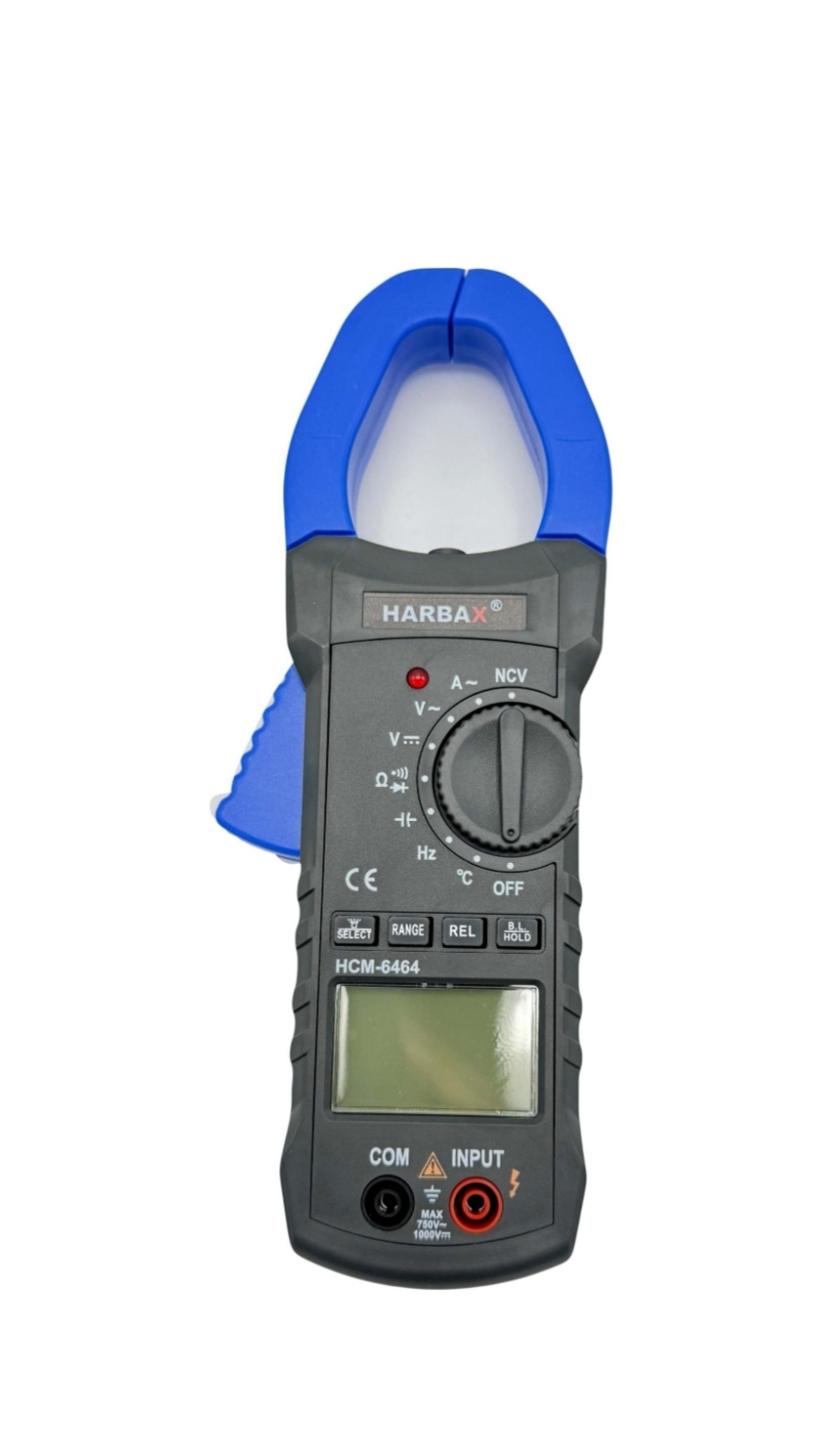 مولتی متر کلمپی هارباکس مدل HCM-6464 دیجیتال
